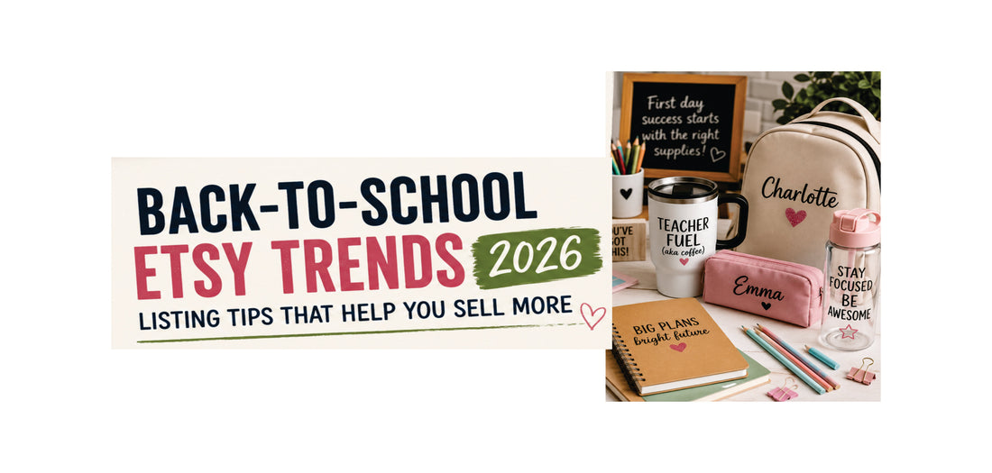 🎒 Back-to-School Etsy Trends for 2026: Listing Tips That Help You Sell More