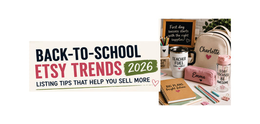 🎒 Back-to-School Etsy Trends for 2026: Listing Tips That Help You Sell More
